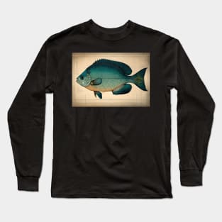 Bluegill Fish Print Long Sleeve T-Shirt